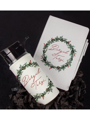 Ejoya Kişiye Özel Tasarım Defter Kalem Matara Hediye Seti 104611