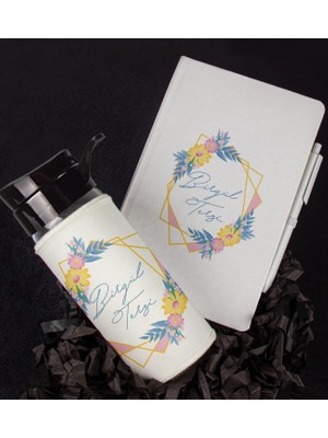 Ejoya Kişiye Özel Tasarım Defter Kalem Matara Hediye Seti 104672