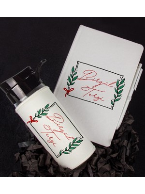 Ejoya Kişiye Özel Tasarım Defter Kalem Matara Hediye Seti 104742