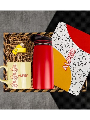 Ejoya Kişiye Özel Kupa & Mousepad & Matara & USB Bellek Hediye Kutusu 113071