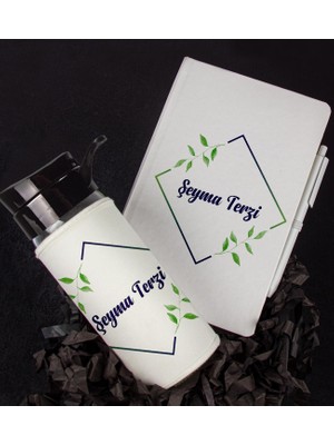 Ejoya Kişiye Özel Defter Kalem ve Matara Hediye Seti 94792