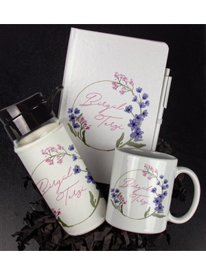 Ejoya Kişiye Özel Tasarım Defter Kalem Matara ve Kupa Hediye Seti 104913