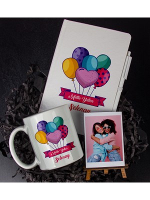 Ejoya Kişiye Özel Defter Kalem Kupa ve Fotoğraflık Seti 85799