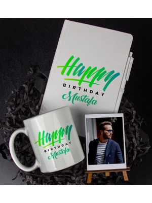 Ejoya Kişiye Özel Defter Kalem Kupa ve Fotoğraflık Seti 85819