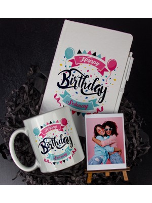 Ejoya Kişiye Özel Defter Kalem Kupa ve Fotoğraflık Seti 85793