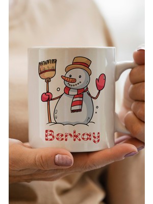 Yılbaşı Hediyesi Kişiye Özel Yılbaşı Baskılı Kupa Bardak