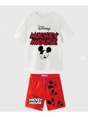 Lolipop Kids Store Mickey Mause Şortlu Takım