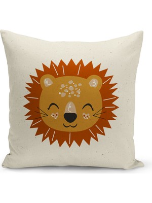 Bertille Home Çocuk Bebek Çift Tarafı Dijital Baskılı  4'lü Kırlent Kılıfı Seti  (Kids Children Cushion Cover)