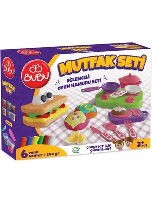 Bubu Eğlenceli Mutfak Oyun Hamuru Seti OH0015
