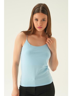 Rays 848 Askılı Uzun Atlet Bebe Mavi