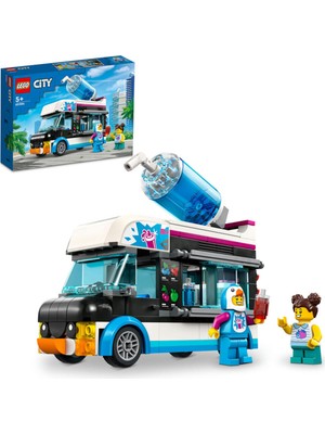 LEGO® City Penguen Buzlaş Arabası 60384 - 5 Yaş ve Üzeri Çocuklar Için Seyyar Satıcı Oyuncak Yapım Seti (194 Parça)