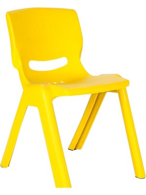 Pilsan PİLSAN Happy Sandalye Sarı 03 461 Ergonomik Tasarım ve Sağlam Özellikler