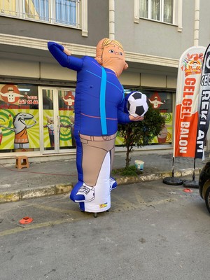 Kelepire Düştu 3 Metre Rafadan Tayfa Model Gel Gel Balon