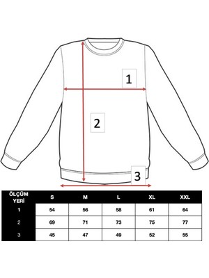 Erkek Gri Bisiklet Yaka 3 Iplik Içi Şardonsuz Polarsız  Sweatshirt  S-205