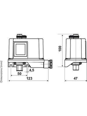 Fantini Cosmi B12CN 0,20-8 Bar Prosestat