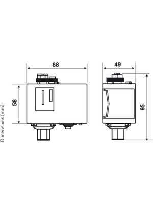 Fantini Cosmi B12CN 0,20-8 Bar Prosestat