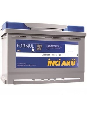 İnci Akü 12V 45 Ah 400A SAE Formul A Taurus Akü (Üretim Yılı: 2024)