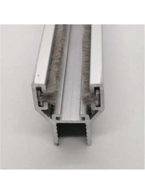 Azra Yapı Cam Balkon 8 mm Alüminyum Fitil Büyük H 4 Adet 150-220 cm Istenilen Ölçüye Göre Kesilir