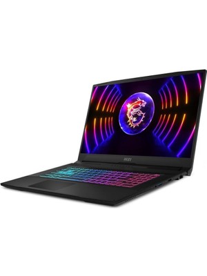 MSI Katana 17 B12VFK-1031XTR i5-12450H 16GB DDR5 512GB SSD 8GB RTX4060 GDDR6 17.3" FHD 144Hz FreeDOS Gaming (Oyuncu) Notebook