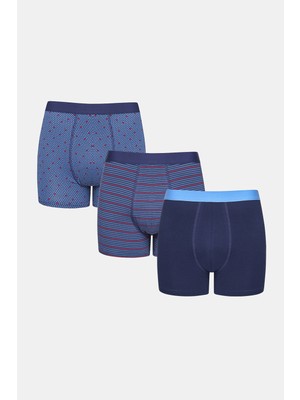 Penti Point Lacivert 3lü Boxer