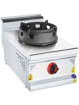 CSA Karacasan 700 Seri Set Üstü Tekli Doğalgazlı Wok Ocak