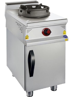 CSA Karacasan 900 Seri Dolaplı Tekli Tüplü Wok Ocak