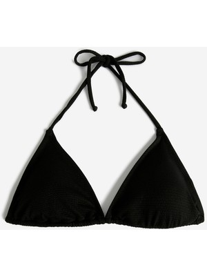 Koton Üçgen Bikini Üstü Dokulu Kaplı