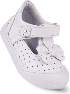 Kaptan Junior Ilkadım Hakiki Deri Kız Bebek Ortopedik Ayakkabı Imsk 500