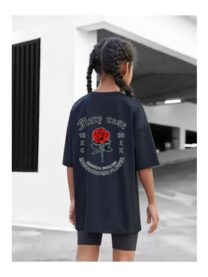 Blacktree Çocuk Baskılı T-Shirt Siyah