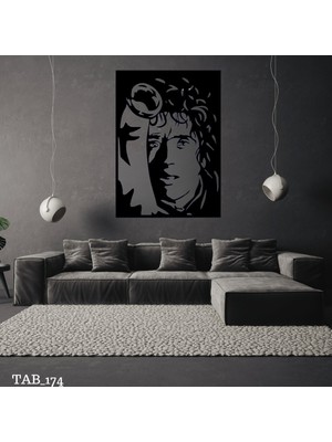 Valor Makina Tasarım Fashion Frodo Baggins Portre Duvar Dekoru