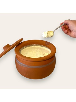 AdenArt Toprak Yoğurt Mayalama Güveci 3-3,5L