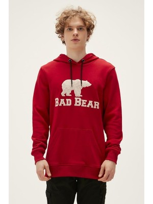 Bad Bear Brand Hoodıe Bordo Erkek Sweatshirt 22.02.12.001-C54