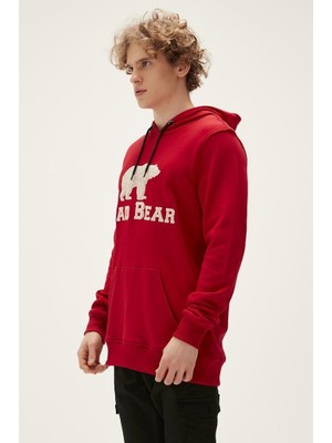 Bad Bear Brand Hoodıe Bordo Erkek Sweatshirt 22.02.12.001-C54