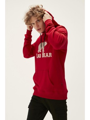 Bad Bear Brand Hoodıe Bordo Erkek Sweatshirt 22.02.12.001-C54