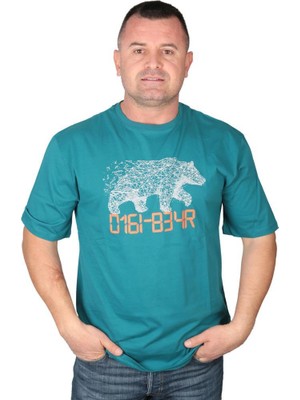 Bad Bear Dıgıbear T-Shırt Mavi Erkek T-Shirt 22.01.07.050-C41