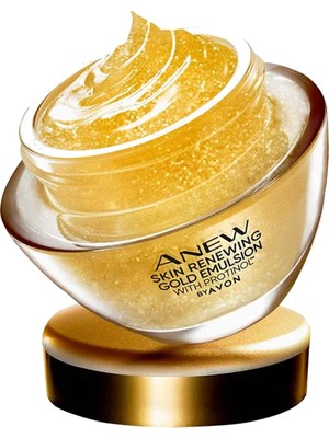 Avon Anew Cilt Yenileyici Protinollü Altın Emülsiyon Gece Yüz Kremi 50 ml