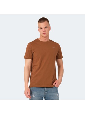 Slazenger ROSALVA Erkek Tişört Kahve