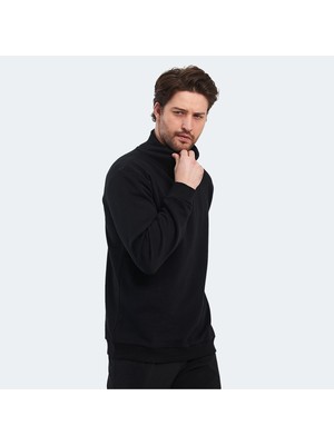 Slazenger Kerman I Erkek Sweatshirt Siyah