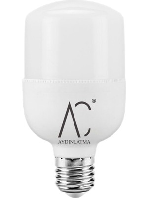 AC Aydınlatma 50W Torch LED Ampul 6500K (Beyaz Işık) 10 Adet