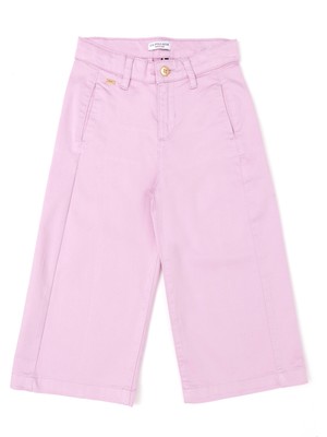 U.S. Polo Assn. Kız Çocuk Pembe Pantolon (Kanvas-Chino) 50282935-VR041