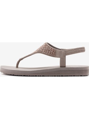 Skechers Meditation  -  Rockstar Kadın Bej Sandalet 119770 Tpe