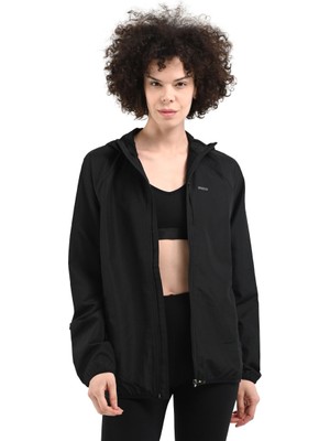 Sportive Brezza Unisex Siyah Günlük Stil Yağmurluk 24YUTL21D13-SYH