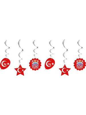 Cmk SW24 23 Nisan Sarkıt Süs 23 Nisan Kutlu Olsun 270 cm