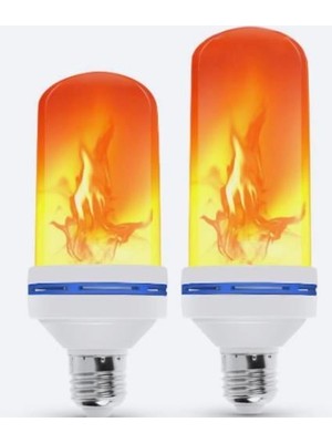 Linway LED Alev Ampul Amber 5W