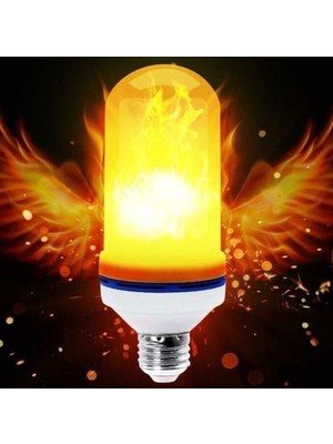 Linway LED Alev Ampul Amber 5W