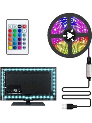 Linway USB Tv Şerit LED Seti Rgb 3m