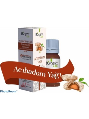 Mimoza Biorganix Life Acıbadem Yağı 20 ml