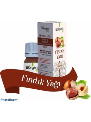Mimoza Biorganix Life Fındık Yağı 50 ml