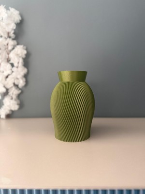 Limon 3D Desing Limon 3Design Modern Şık ve Dekoratif Dayanıklı Boncuk Vazosu | Salon | Yatak Odası | Yemek odası | Hol | Çalışma odası