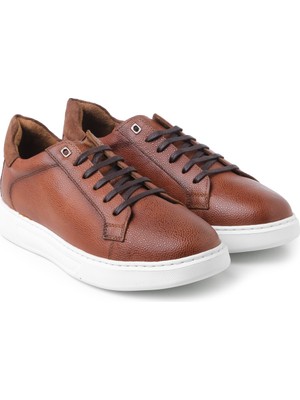 John May Erkek Sneaker ( Günlük) KA-C11744 John May Casual Taba Maçka-Taba Süet